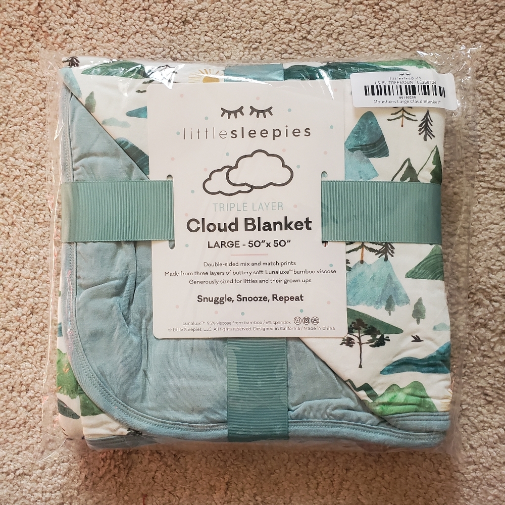 Little Sleepies Mountain Mist Cloud